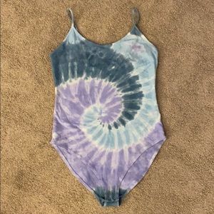 Forever 21 Tie-Dye Bodysuit